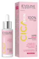 Eveline Cosmetics - CICA SKIN - Moisturizing and Soothing Super Serum - Nawilżająco-kojące super serum do twarzy - 30 ml