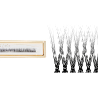 Many Beauty - Many Lashes - Infinity Lashes - No. 01 - Bonding eyelashes in tufts - CC - 73 pcs - CC 10mm - CC 10mm