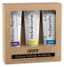 ANWEN - Proteiny, Emolienty, Humektanty - Zestaw odżywek do włosów o średniej porowatości - Nawilżający Bez, Emolientowy Irys, Proteinowa Magnolia - 3x100 ml  