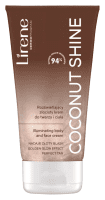 Lirene - COCONUT SHINE Illumination Cream - Rozświetlający, złocisty krem do twarzy i ciała - 150 ml