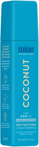 MineTan - COCONUT - Self Tan Foam - Pianka samoopalająca do ciała - Dark - 200 ml