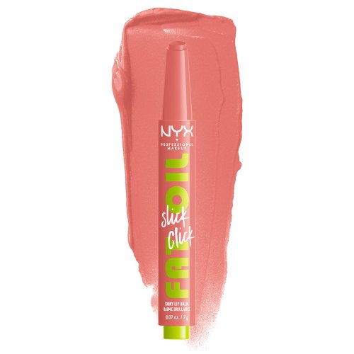 NYX Professional Makeup - FAT OIL Slick Click - Shiny Lip Balm - Koloryzujący balsam do ust - 2 g  - 15 STORY OR POST 