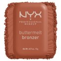 NYX Professional Makeup - Buttermelt Bronzer - Bronzer do twarzy - 5 g  - 03.5 BUTTA´D DOWN - 03.5 BUTTA´D DOWN