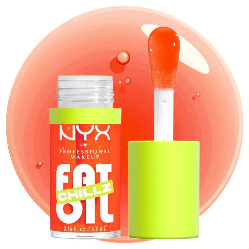 NYX Professional Makeup - FAT OIL Chillz - Błyszczyk do ust z efektem chłodzącym - 4,8 ml - 15 CITRUS CHILLER 