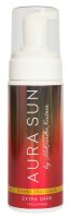 AURA SUN - Pianka brązująca o zapachu truskawki - Extra Dark - 150 ml    