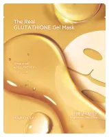 Holika Holika - The Real Glutathione Gel Mask - Hydrożelowa maska całonocna do twarzy przywracająca blask - 35 g
