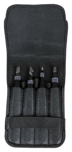 Many Beauty - Eyebrow shaping kit - 4 tweezers + case
