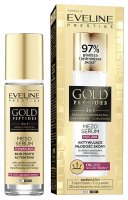 Eveline Cosmetics - PRESTIGE - GOLD PEPTIDES - 3in1 Meso Serum - Mezo serum do twarzy - Dzień/Noc - 30 ml