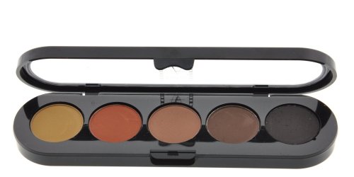 Make-Up Atelier Paris - Cake Eyeliner / Brow Liners Palette - Paleta 5 očních linek / stínů na obočí - 12,5 g