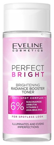 Eveline Cosmetics - Perfect Bright - Brightening Radiance Booster Toner - Rozjaśniający tonik do twarzy - 150 ml