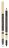 Eveline Cosmetics - Brow & Go! Powder Brow Pencil - Kredka do brwi ze szczoteczką - 03 DARK BROWN