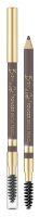 Eveline Cosmetics - Brow & Go! Powder Brow Pencil - Kredka do brwi ze szczoteczką