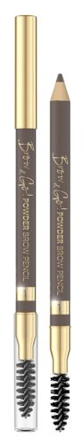 Eveline Cosmetics - Brow & Go! Powder Brow Pencil - Kredka do brwi ze szczoteczką