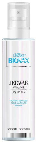 BIOVAX - Liquid Silk Smooth Booster - Jedwab w płynie do włosów - 200 ml