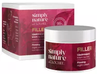 CLOCHEE - Simply Nature - Filler - Firming Night Cream - Ujędrniający krem na noc - 50 ml 
