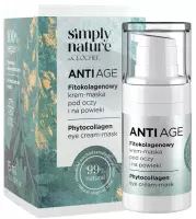CLOCHEE - Simply Nature - Anti Age - Phytocollagen Eye Cream-Mask - Fitokolagenowy krem-maska pod oczy i na powieki - 15 ml