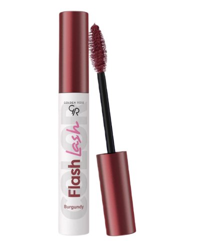 Golden Rose - Flash Lash Colored Mascara  - Kolorowy tusz do rzęs - 9 ml - 10 Burgundy 