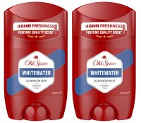 Old Spice - Deodorant Stick - Whitewater - Dezodorant w sztyfcie dla mężczyzn - 2 x 50 ml