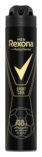 Rexona - Men - Sport Cool - 48H Anti-Perspirant - Antyperspirant w aerozolu dla mężczyzn - 200 ml 