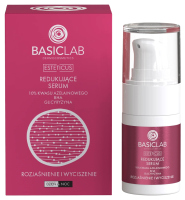 BASICLAB - ESTETICUS - Reducing Serum - Redukujące serum - 10% kwasu azelainowego, BHA i glicyryzyna - Rozjaśnienie i Wyciszenie - Dzień/Noc - 15 ml