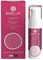 BASICLAB - ESTETICUS - Reducing Serum - Redukujące serum - 10% kwasu azelainowego, BHA i glicyryzyna - Rozjaśnienie i Wyciszenie - Dzień/Noc - 30 ml