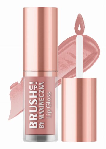 Brush Up! by Maxineczka - Lip Gloss - Błyszczyk do ust - 3,8 g - 06 Light Nude