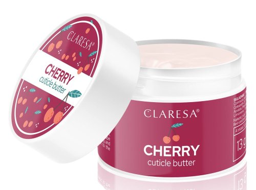 CLARESA - Cuticle Butter - Masełko do skórek - Cherry - 13 g
