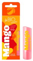 beBIO - Natural Lip Balm - Naturalny odżywczy balsam do ust - Mango - 5 g   