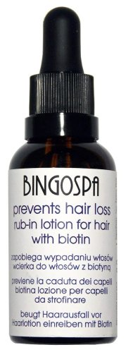 BINGOSPA - Rub-in Lotion For Hair With Biotin - 30 ml