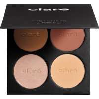 CLARÉ - Makeup Surgery - Paleta do konturowania twarzy - Brownie - 4 x 8 g