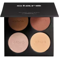 CLARÉ - Makeup Surgery - Paleta do konturowania twarzy - Brownie - 4 x 8 g