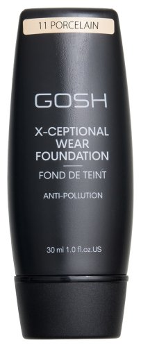 GOSH - X-CEPTIONAL WEAR FOUNDATION - Face Foundation - 30 ml - 11 PORCELAIN