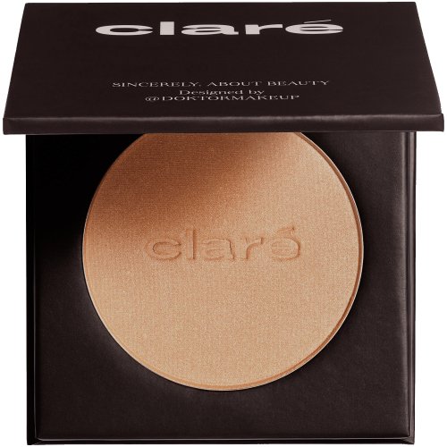 CLARÉ - Pressed Silk Luminizing Powder - Jedwabisty puder rozświetlający - 8 g