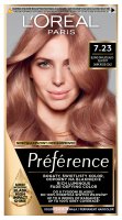 L'Oréal - Récital Préférence - 7.23 - BALI DARK ROSE GOLD - Hair Dye - Permanent Coloring