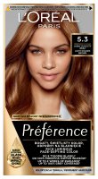 L'Oréal - Préférence - Permanent Haircolor 5.3 - VIRGINIA - LIGHT GOLDEN BROWN - Farba do włosów - Trwała koloryzacja - Jasny Złocisty Brąz