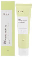iUNIK - Lime Moisture Mild Peeling Gel - Łagodny peeling do twarzy w żelu - Nawilżający - 90 ml
