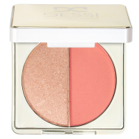 DESSI - La Dolce Vita x Marzena Tarasiewicz - Glow & Blush - Paleta do makijażu twarzy - 12 g - Venezia/Perla - Venezia/Perla