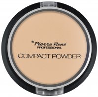 Pierre René - Compact Powder - Puder matujący z jojobą i minerałami