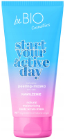 beBIO - Start Your Active Day - Natural Moisturizing Body Scrub-Mask - Naturalny peeling-maska do ciała - Nawilżenie - 200 ml 