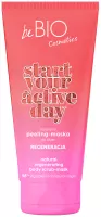 beBIO - Start Your Active Day - Natural Regenerating Body Scrub-Mask - Naturalny peeling-maska do ciała - Regeneracja - 200 ml 