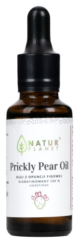 Natur Planet - Prickly Pear Oil - Naturalny olej z opuncji figowej - 100% nierafinowany - 30 ml