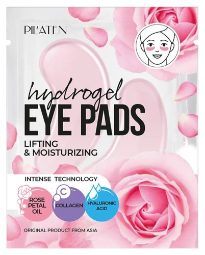 PIL'ATEN - Hydrogel Eye Pads - Liftingująco-nawilżające, hydrożelowe płatki pod oczy - 1 para