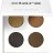 CLARÉ - Makeup Creator - 4 Eyeshadows Palette - Paleta 4 cieni do powiek - #2 - 4 x 1,4 g