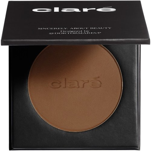CLARÉ - Pressed Bronze Powder - Brązujący puder do twarzy - 8 g - 14 Coffee