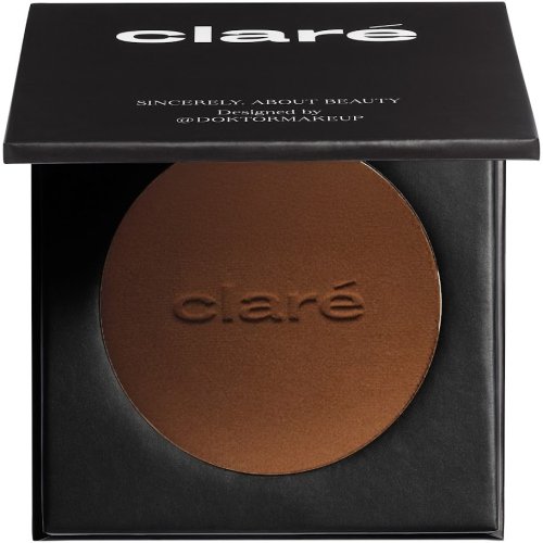 CLARÉ - Pressed Bronze Powder - Brązujący puder do twarzy - 8 g - 13 Chocolate