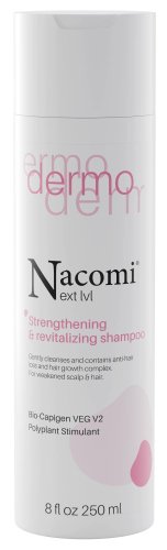 Nacomi Next Level - Dermo - Strengthening & Revitalizing Shampoo - Wzmacniająco-rewitalizujący szampon do włosów - 250 ml