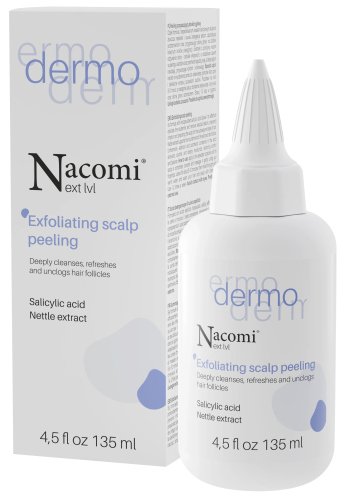 Nacomi Next Level - Dermo - Exfoliating Scalp Peeling - Peeling oczyszczający do skóry głowy - 135 ml
