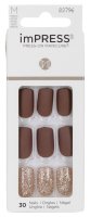 KISS - imPRESS - Press-On Manicure - Paznokcie samoprzylepne - 30 szt - M - Hero