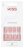 KISS - Gel Fantasy - Ready To Wear Gel - Sztuczne paznokcie w zestawie z klejem - 28 szt - S - Ribbons - 60674