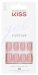KISS - Gel Fantasy - Ready To Wear Gel - Sztuczne paznokcie w zestawie z klejem - 28 szt - S - Ribbons - 60674
